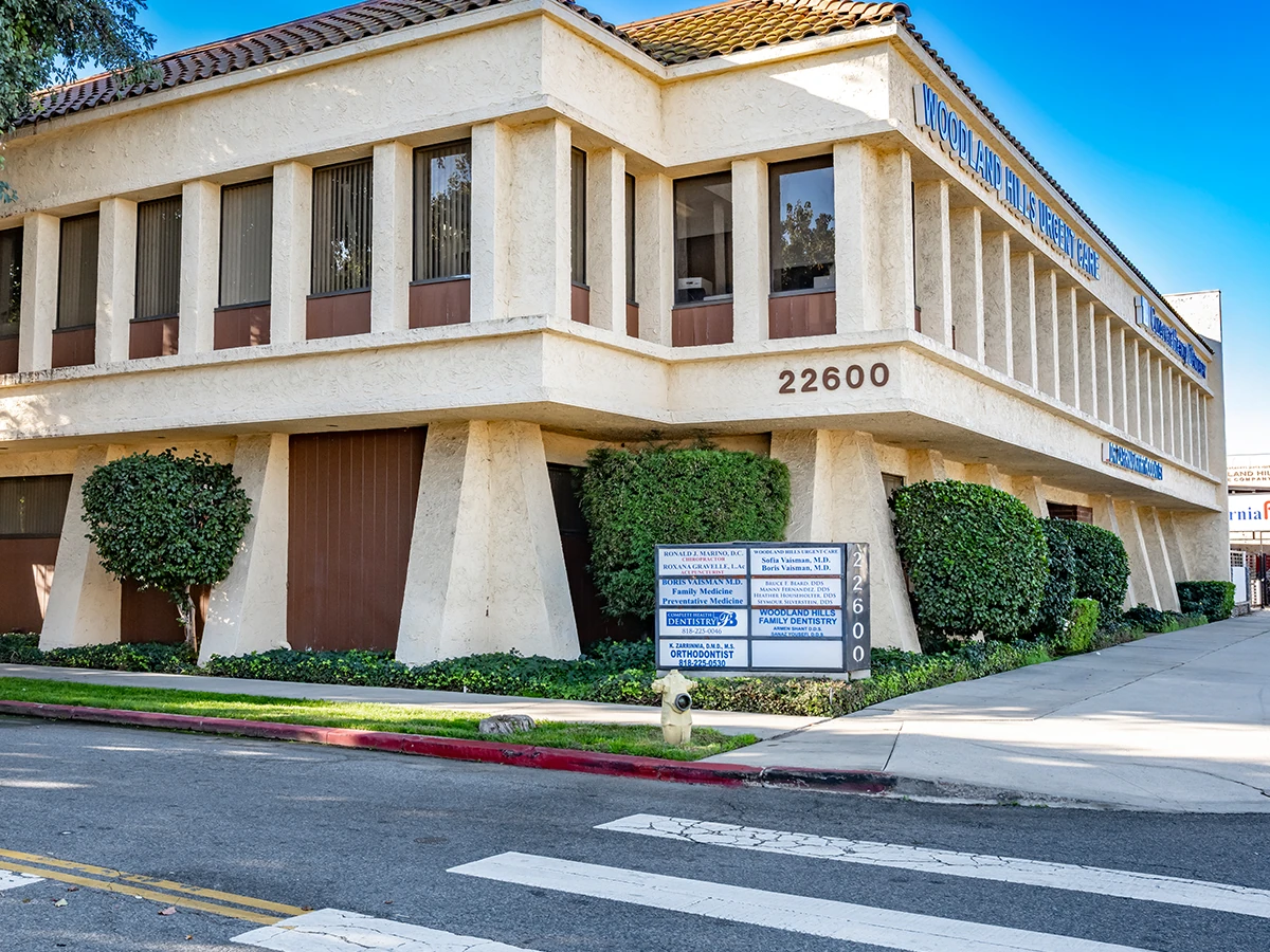 Exterior of the Woodland Hills Family Dentistry office
